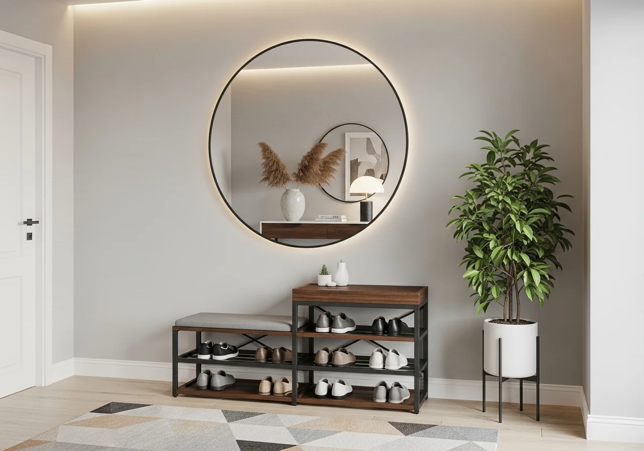 modern shoe rack ideas for organized stylish home with space saving storage design