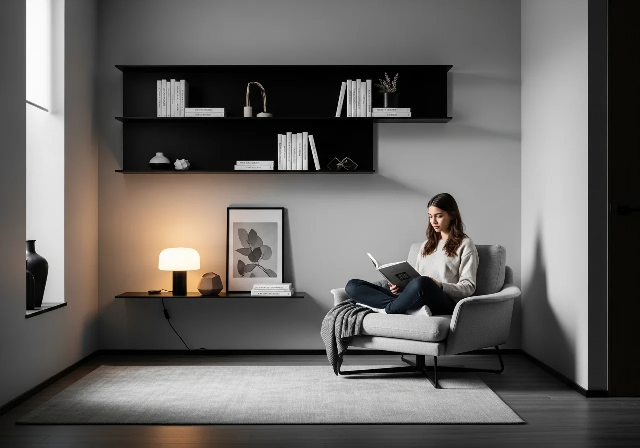 cozy reading nook ideas for small spaces with floor seating and natural light