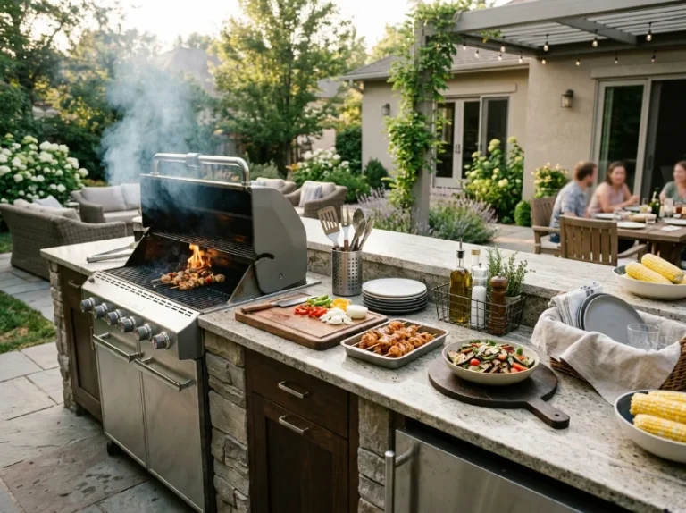 7 Outdoor Kitchen Ideas for a More Functional Backyard